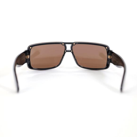 Jimmy Choo Morris Womens Rectangle Sunglasses - Brown/Brown - NWT - Picture 8 of 9
